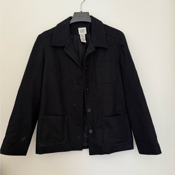 GAP Black Blazer Jacket - Picture 1 of 7